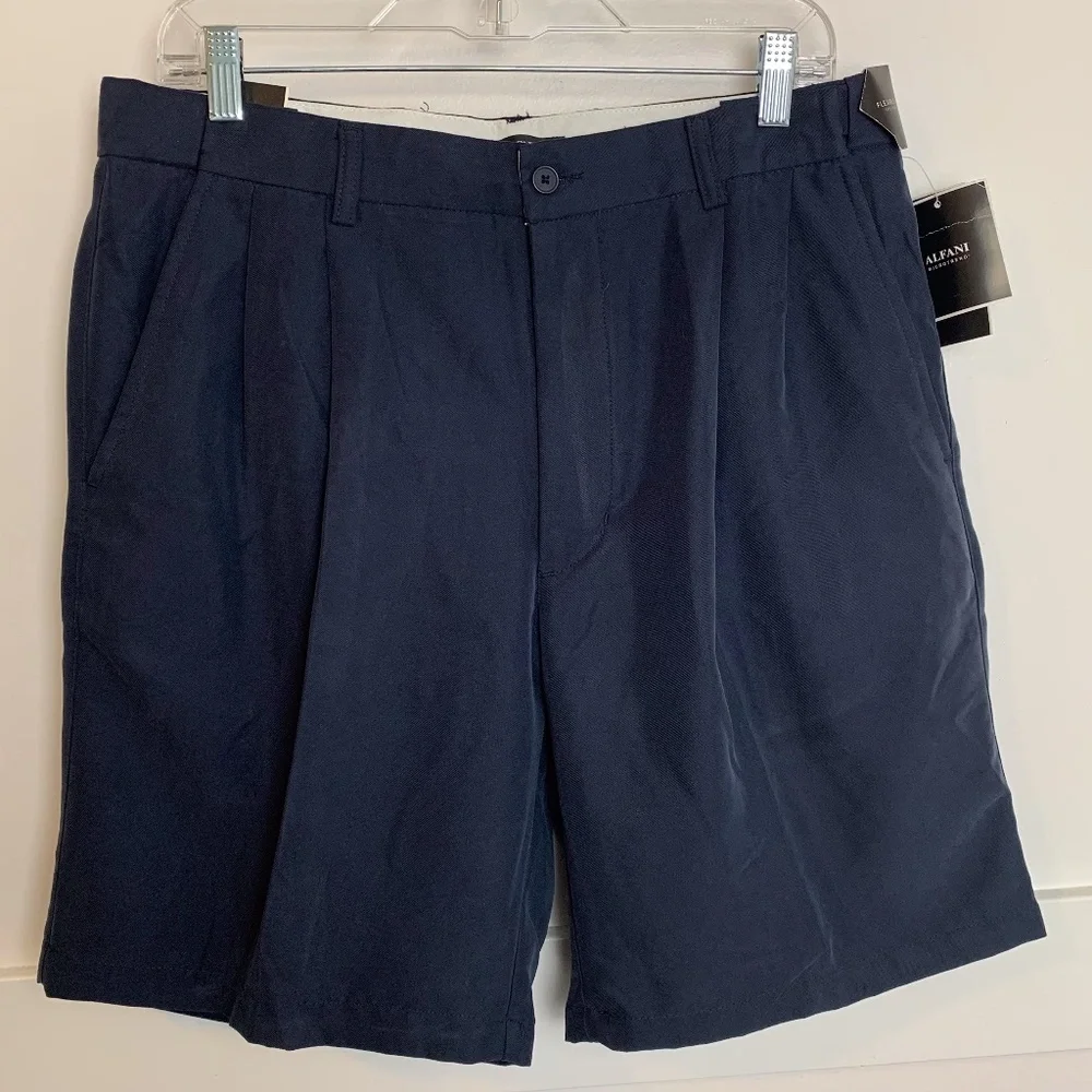 NWT Alfani India Ink Perfect Fit Waist Walkshort
